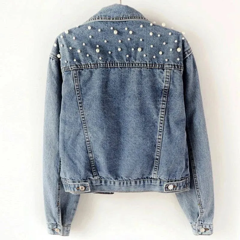 Something New Pearl Bridal Denim Jacket