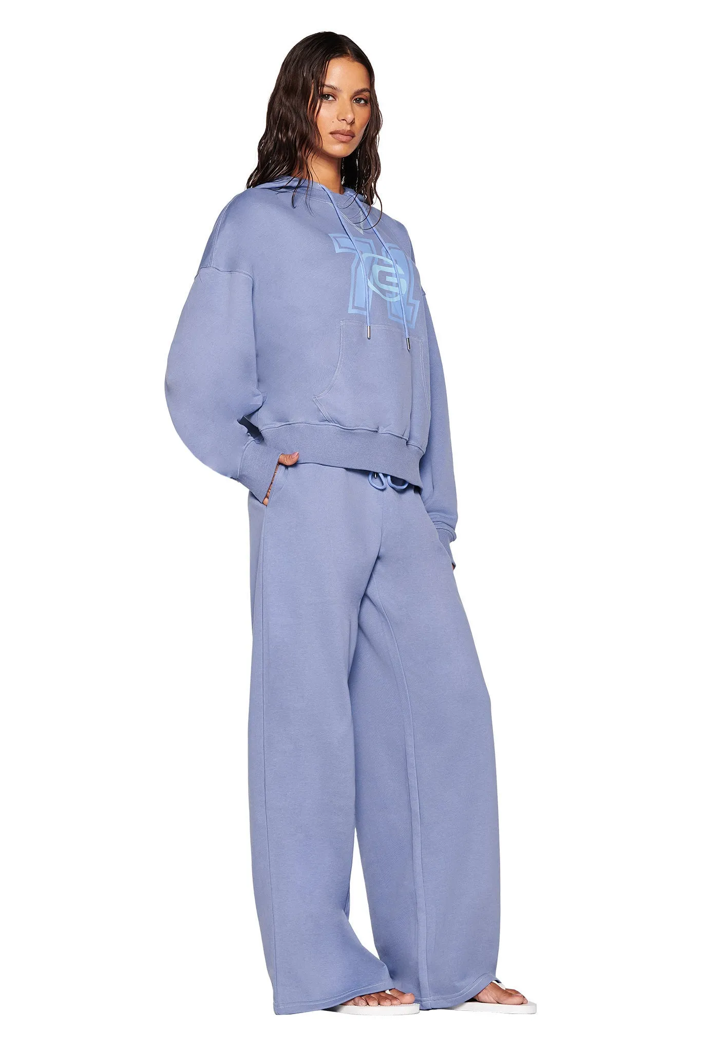 SPENCER PANT - BLUE : GREY BLUE