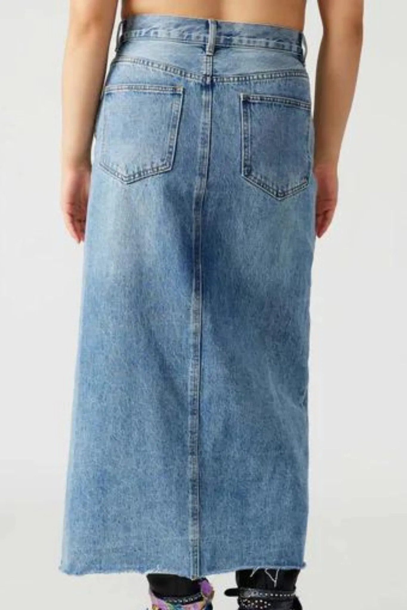 Steve Madden: Avani Denim Skirt