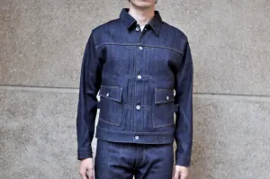 Stevenson Overall Co. 12oz 'Ranch Rider' Cowboy Style Denim Jacket (Indigo)