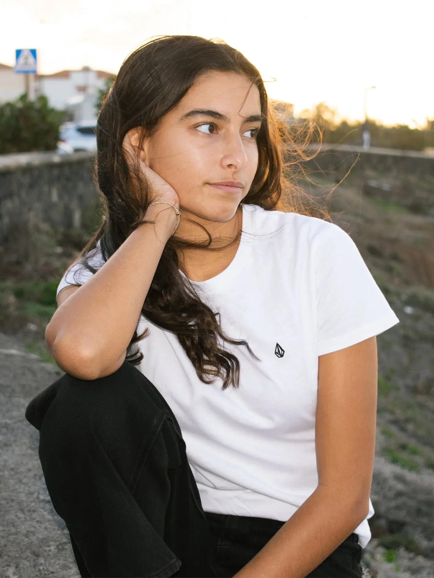 Stone Blanks T-shirt - WHITE