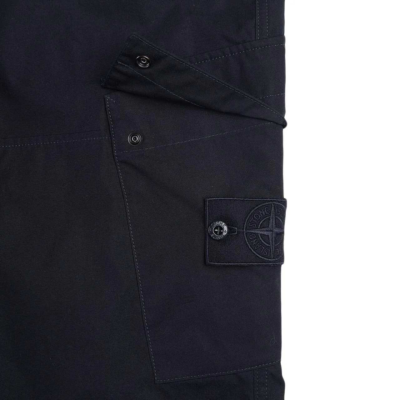 stone island cargo pants (navy blue)