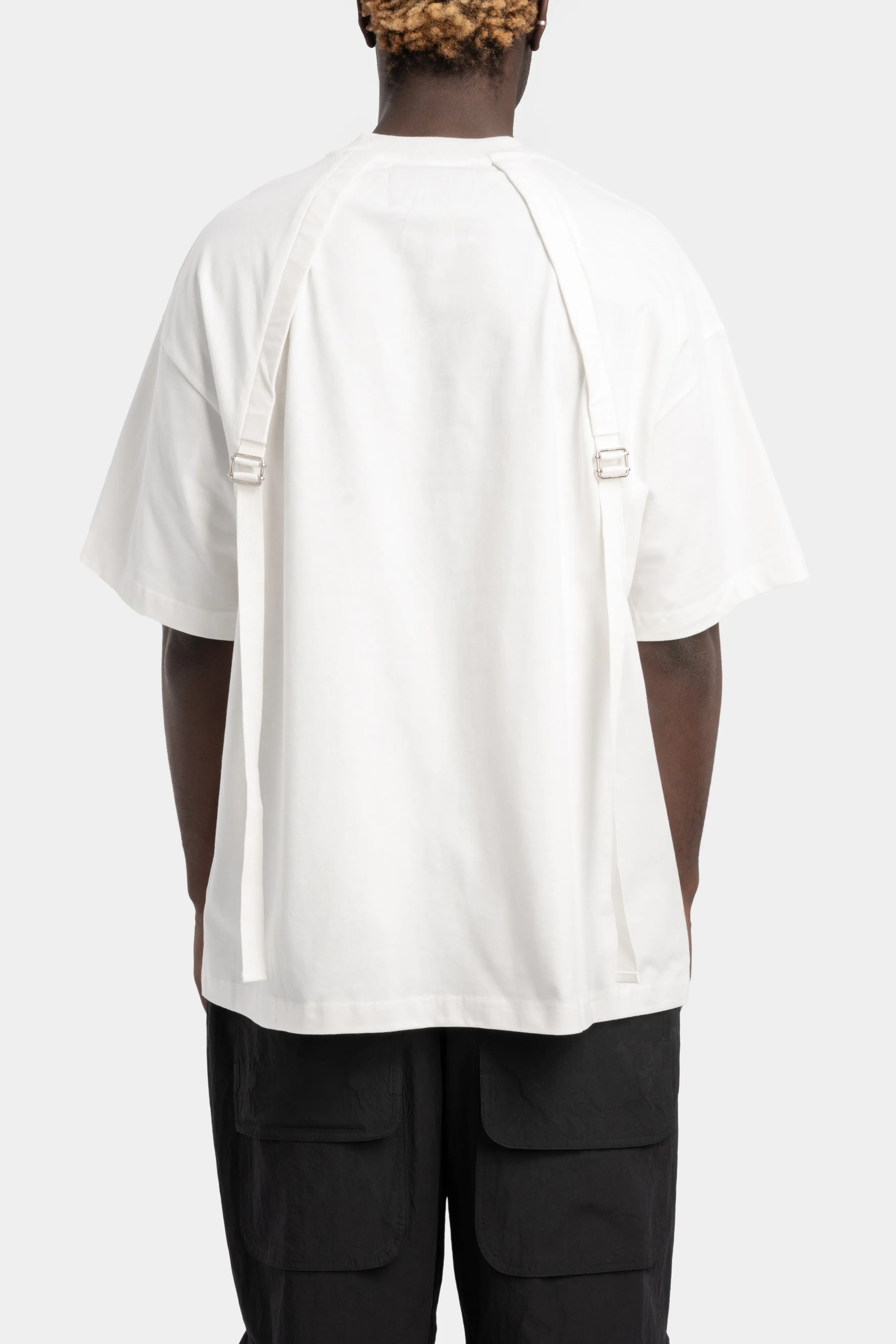 Strapped t-shirt, Off white