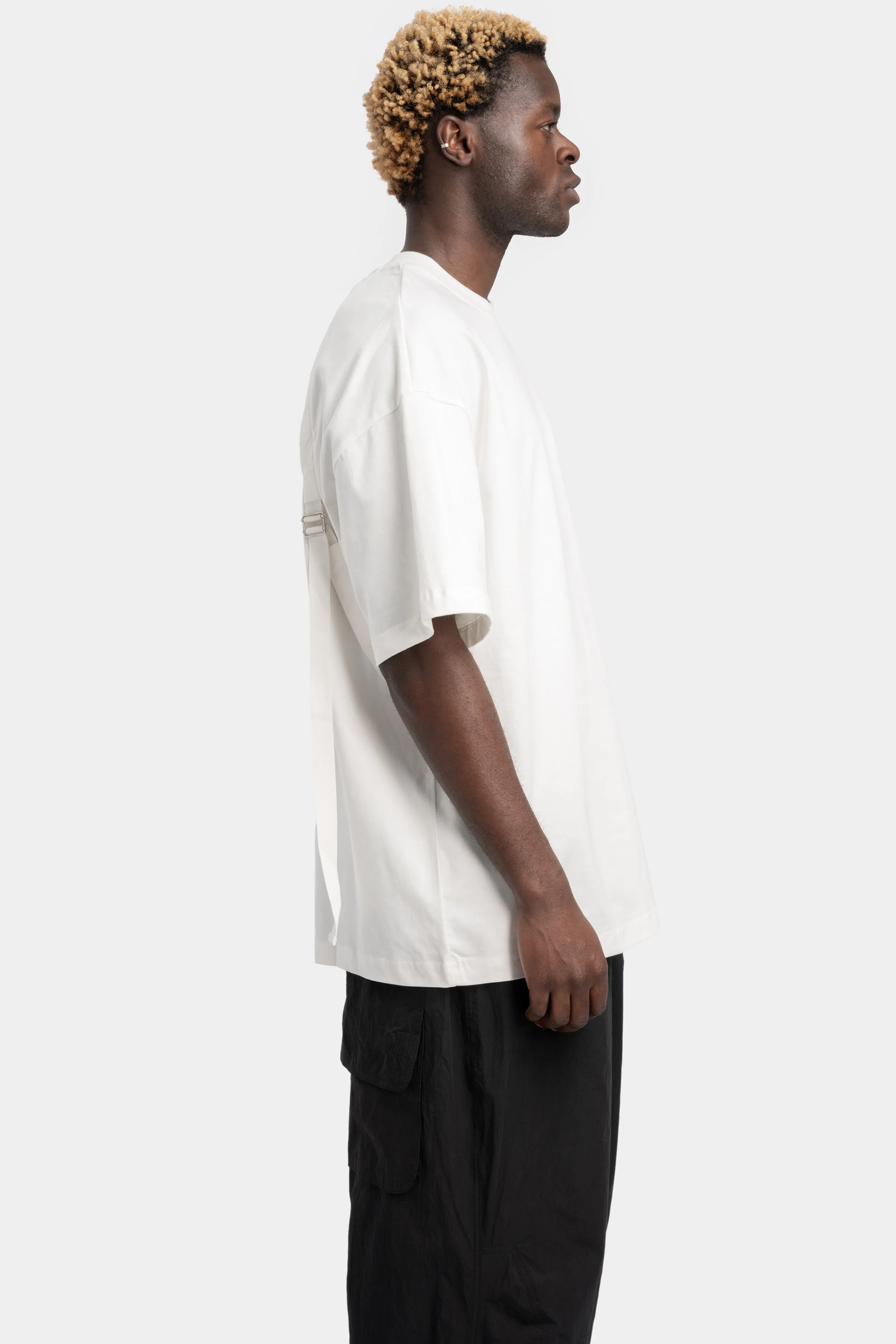 Strapped t-shirt, Off white