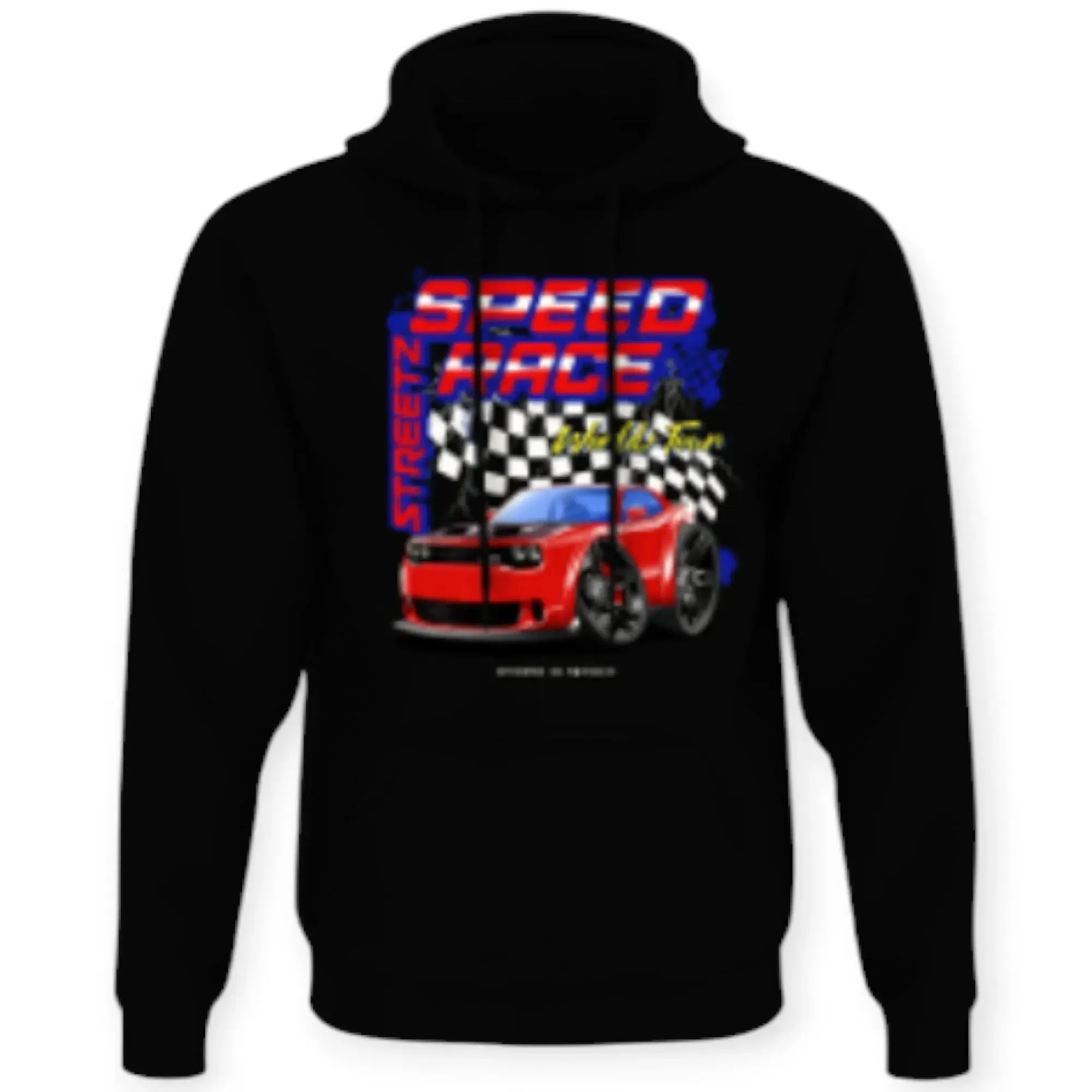 Streetz Iz Watchin Boys Watchin Speed Boys Hoodie (Black)