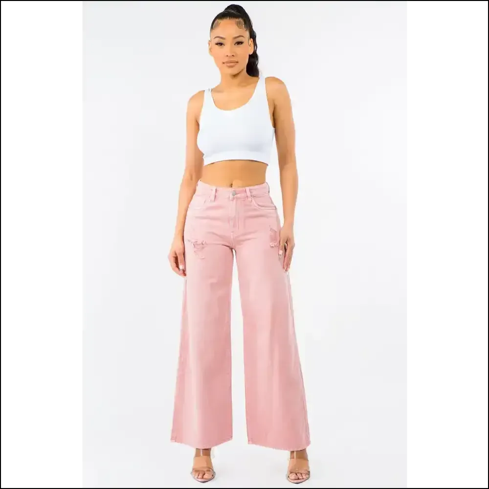Strut your Stuff in American Bazi High Waist Jeans – Sass Approved! 👖✨
