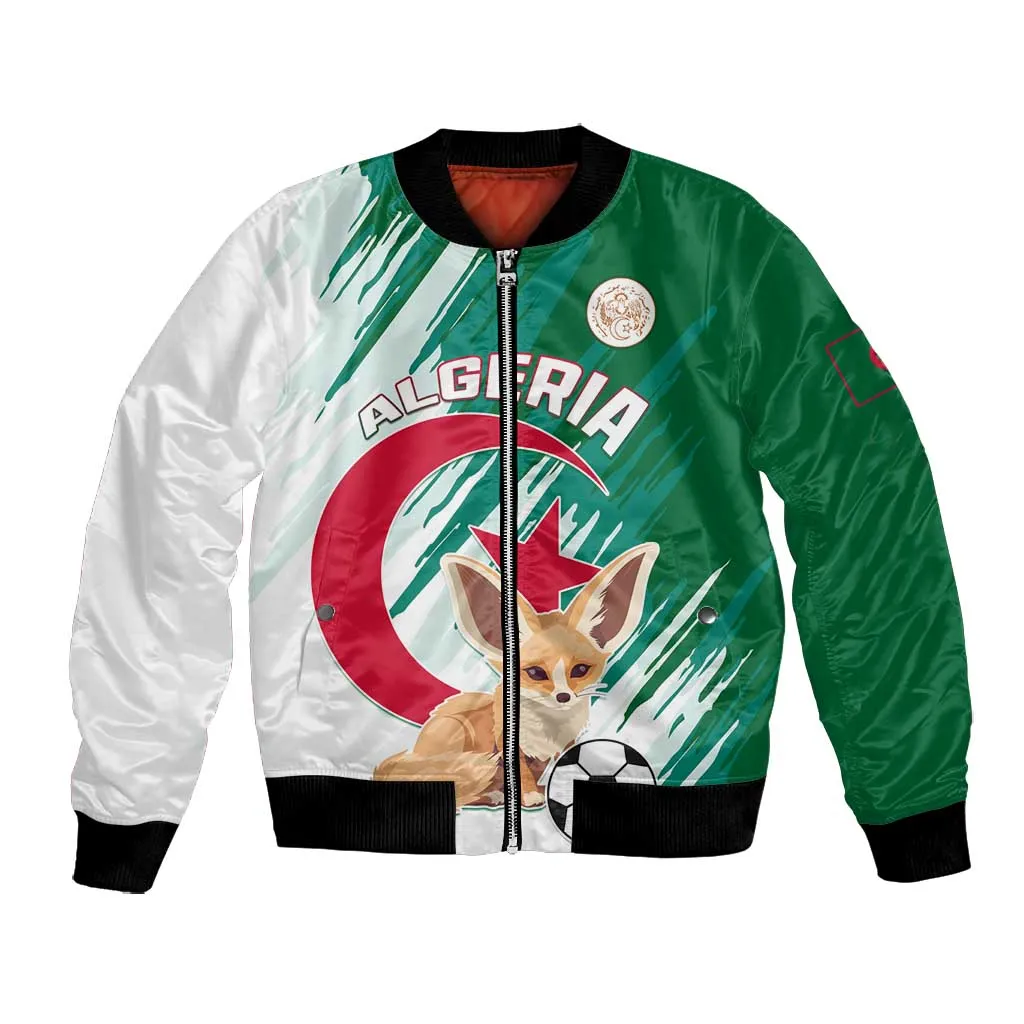 Support Les Fennecs - Algeria Football Bomber Jacket LT01