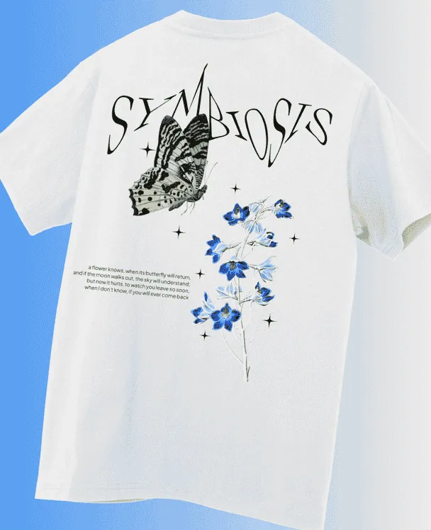Symbiosis Drop Shoulder T-shirt - Warehouse Sale