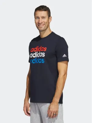 T-SHIRT ADIDAS UOMO MULTI LINEAR SPORTSWEAR GRAPHIC