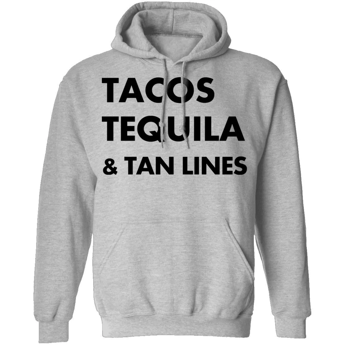 Tacos Tequila and Tan Lines T-Shirt