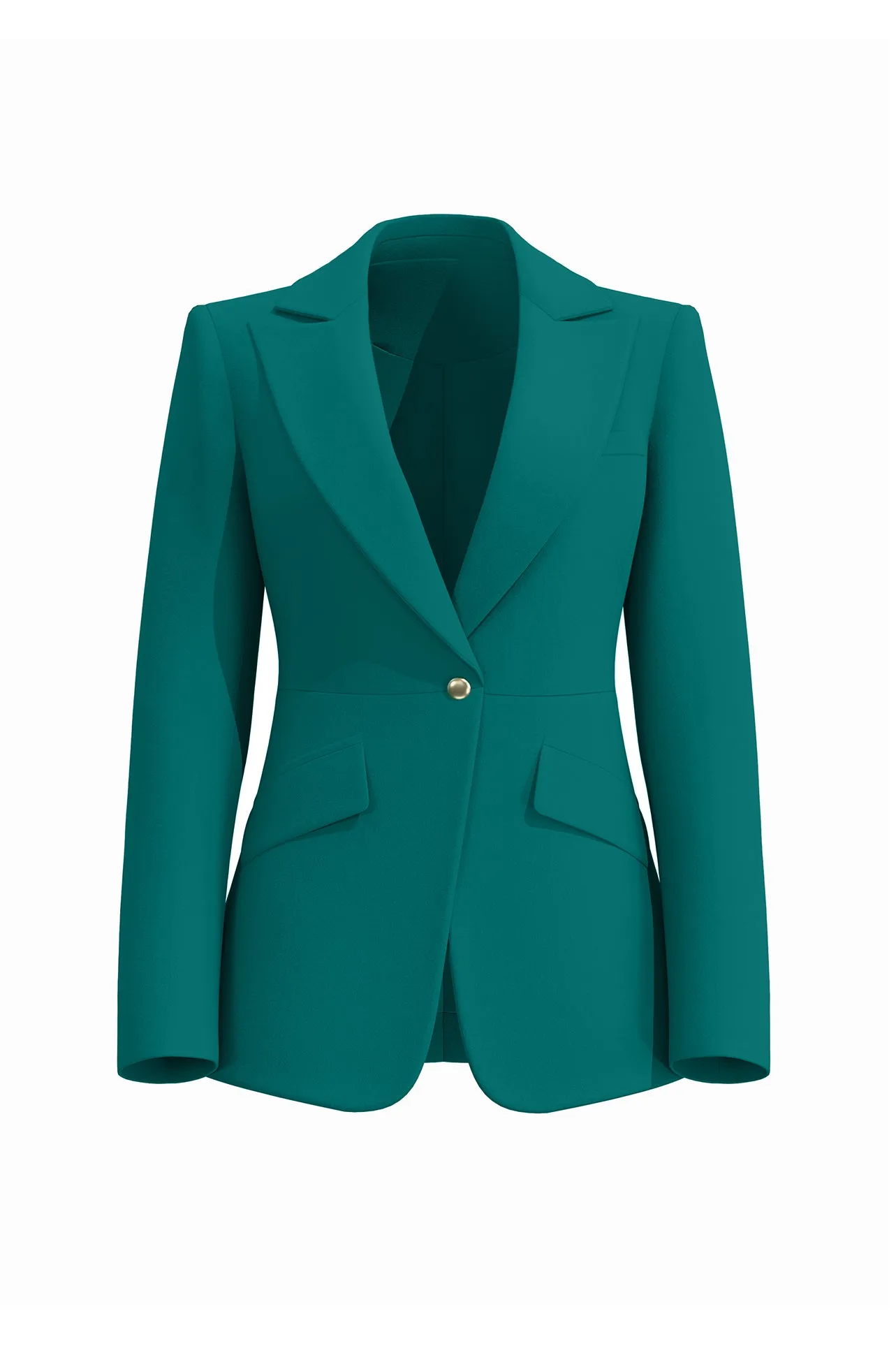 TAILORED JACKET IN DARK GREEN