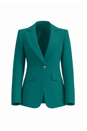 TAILORED JACKET IN DARK GREEN
