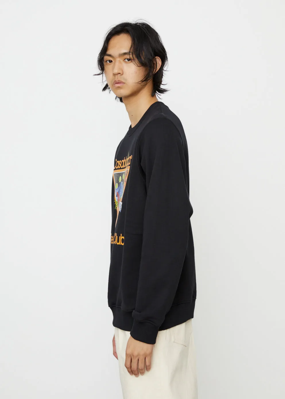 Tennis Club Icon Printed Sweatshirt