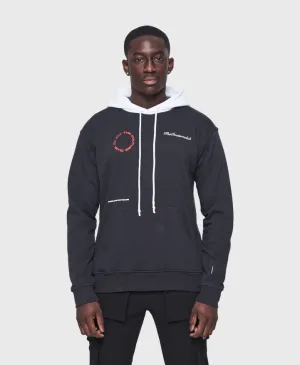 The Couture Club Contrast World Tour Hoodie Black