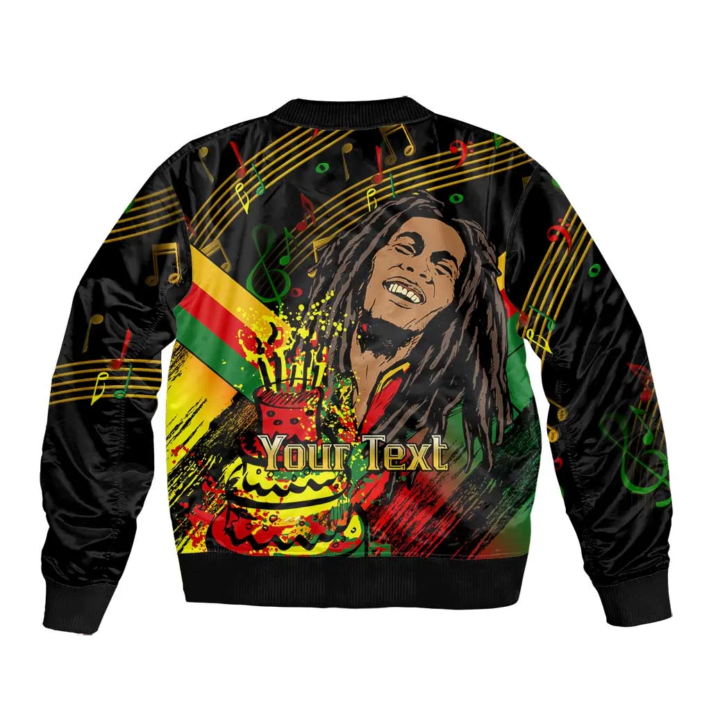 The Father of Reggae Bomber Jacket - Legendary Birthday Tribute LT01
