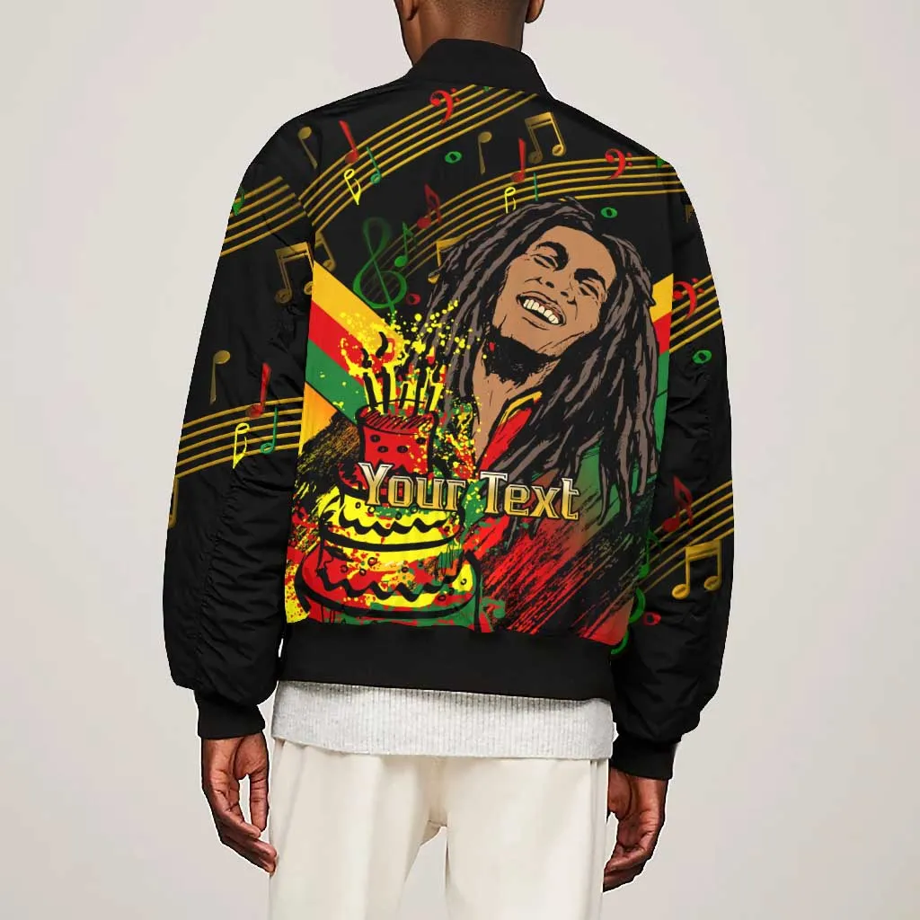 The Father of Reggae Bomber Jacket - Legendary Birthday Tribute LT01