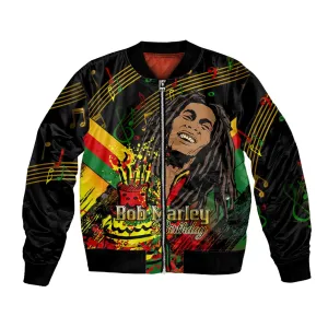 The Father of Reggae Bomber Jacket - Legendary Birthday Tribute LT01