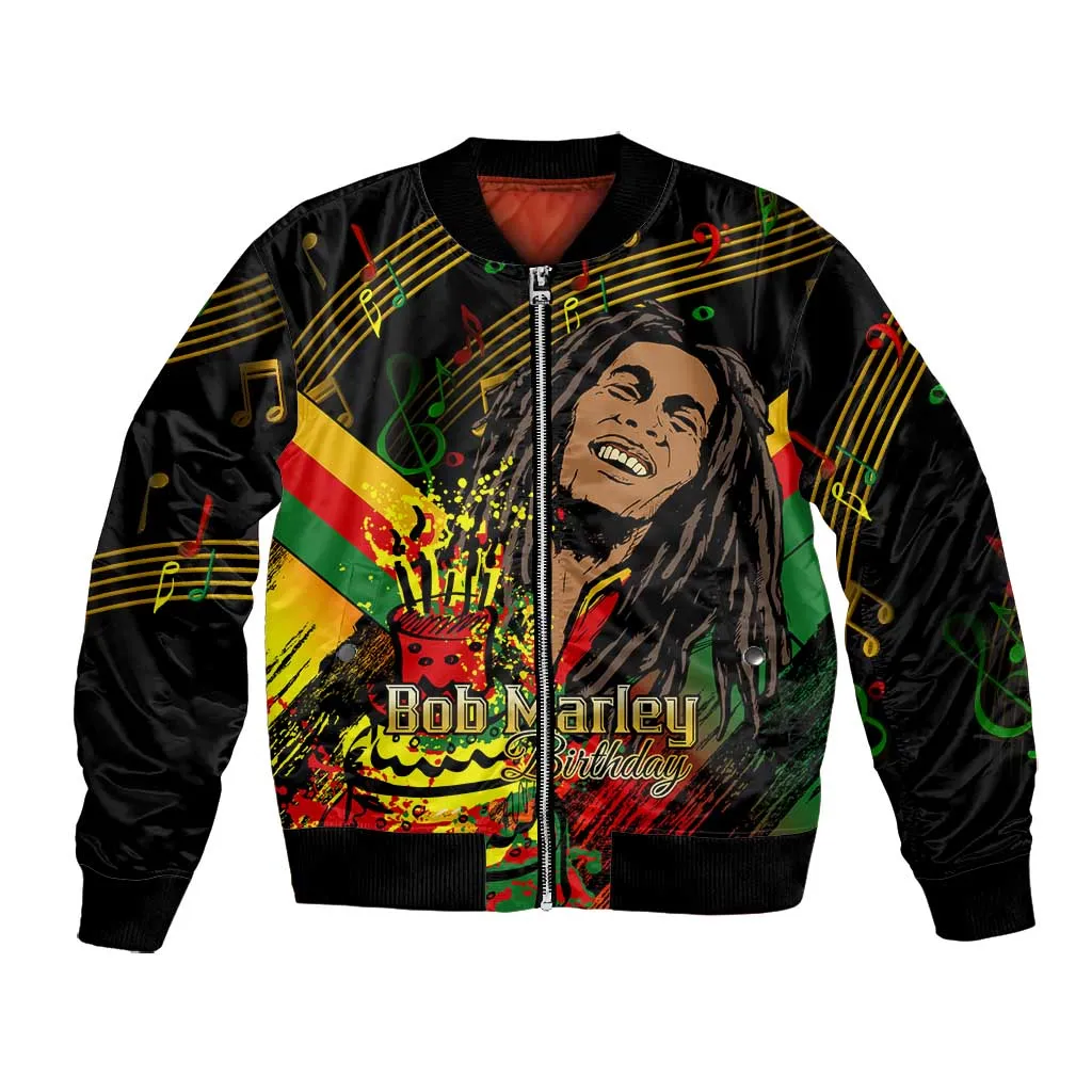 The Father of Reggae Bomber Jacket - Legendary Birthday Tribute LT01