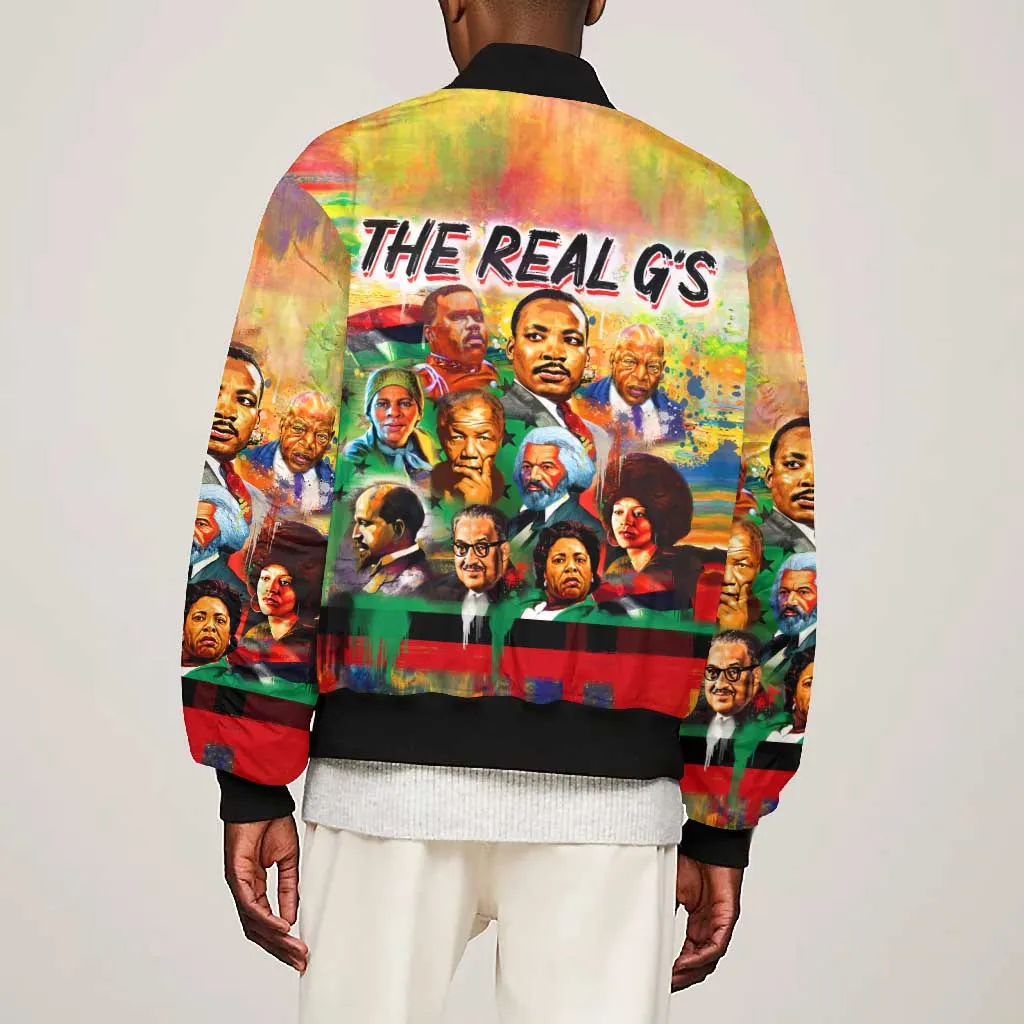 The Real G's Bomber Jacket Civil Rights Leaders DT02
