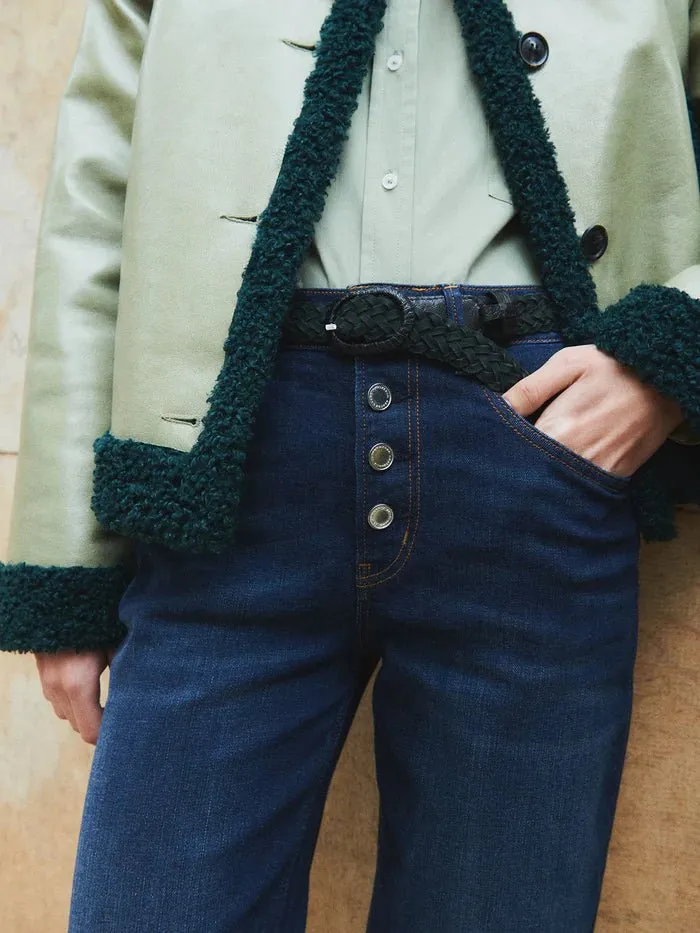 The Sky Straight Jeans with Exposed | Beaten Blue