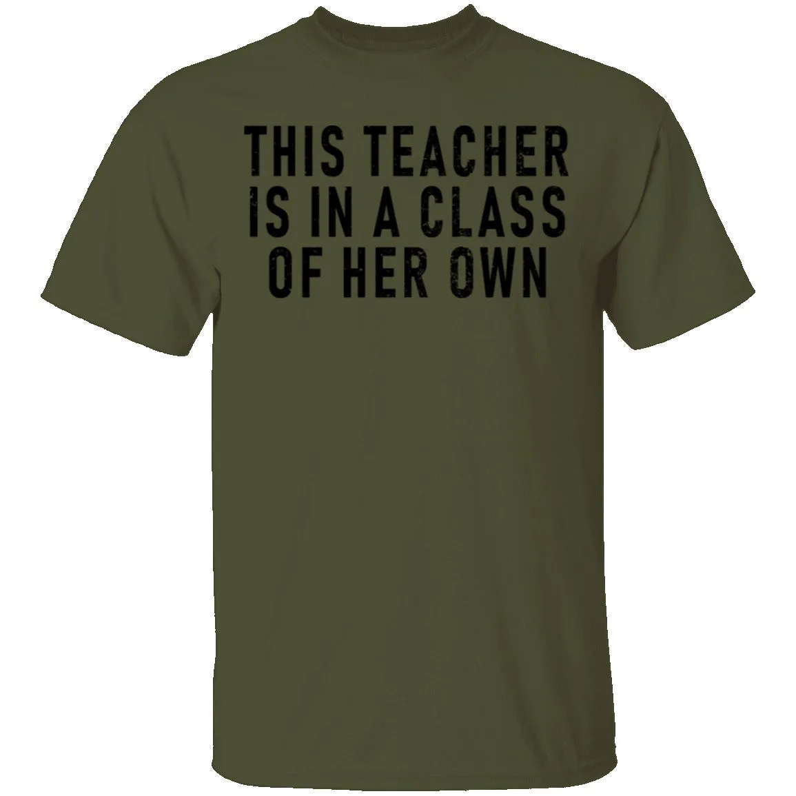 This Teacher Is In A Class Of Her Own T-Shirt