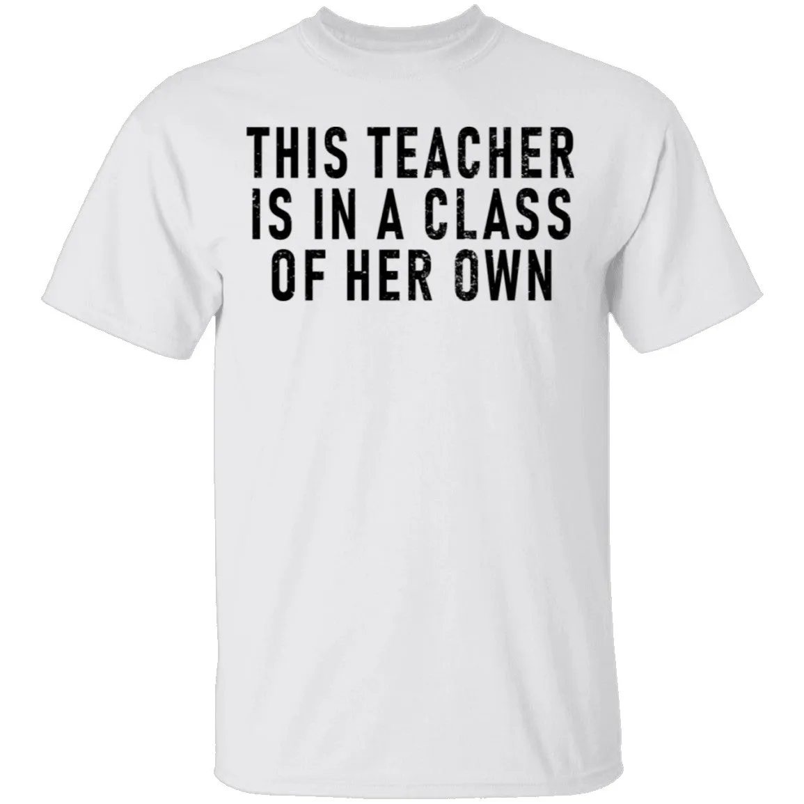 This Teacher Is In A Class Of Her Own T-Shirt