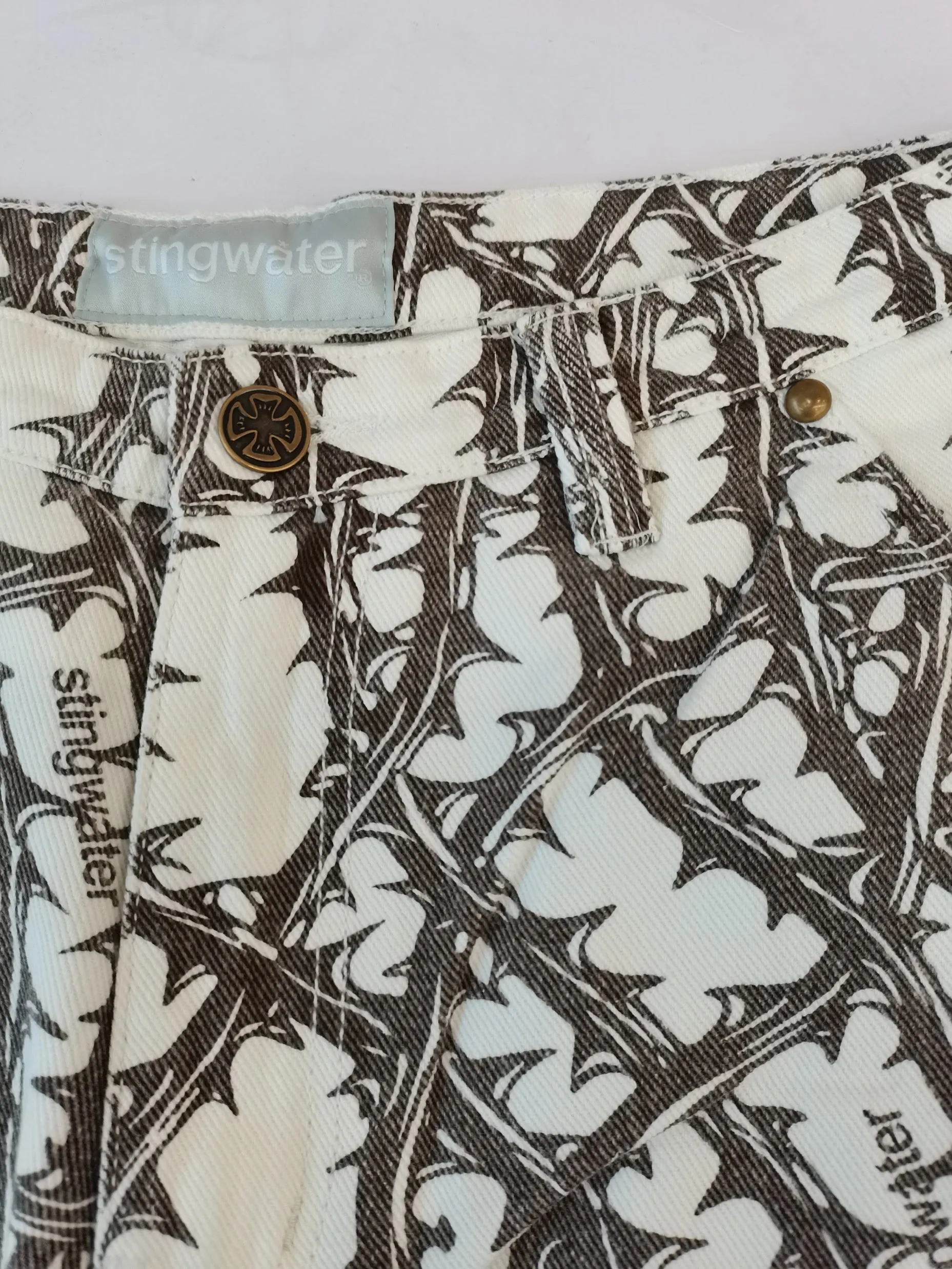 Thorn Twill Pants Kodak White
