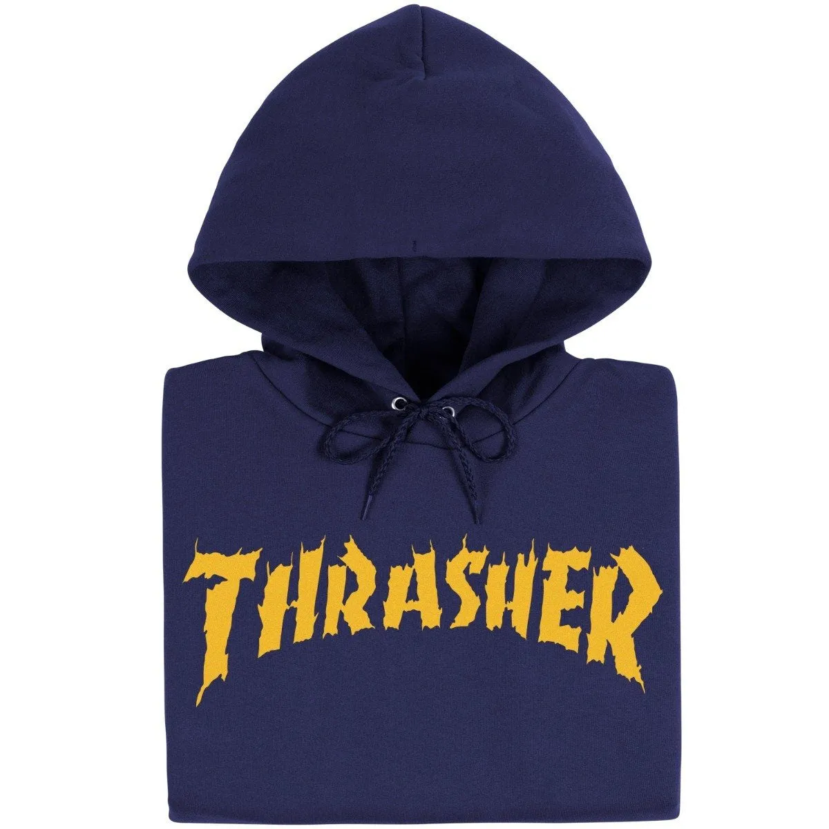 Thrasher - Burn It Down Hoodie Navy
