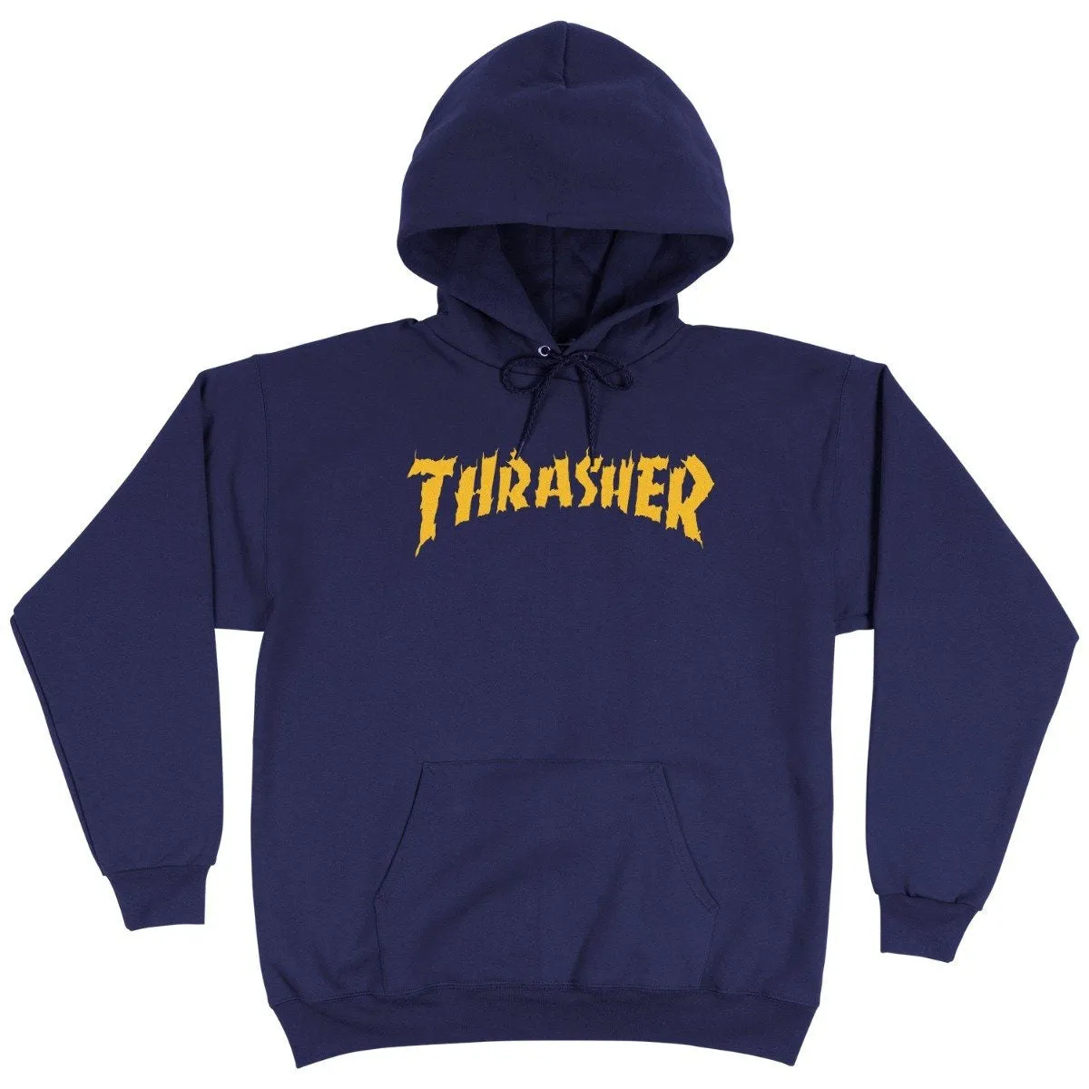 Thrasher - Burn It Down Hoodie Navy