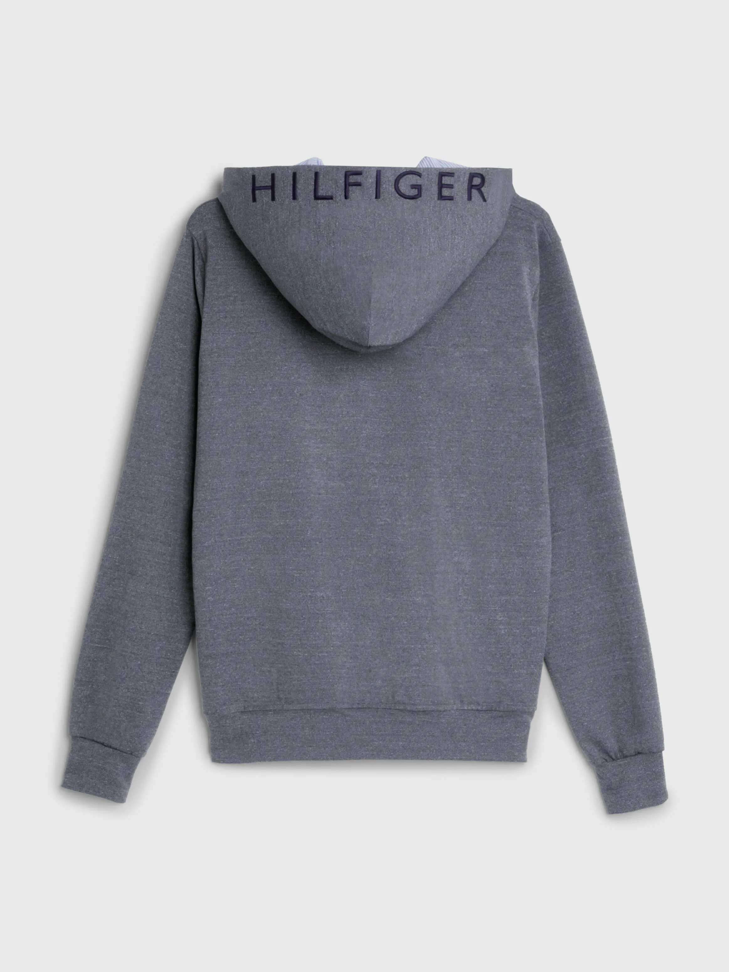 Tommy Hilfiger Graphic sport Hoody in Grey melange