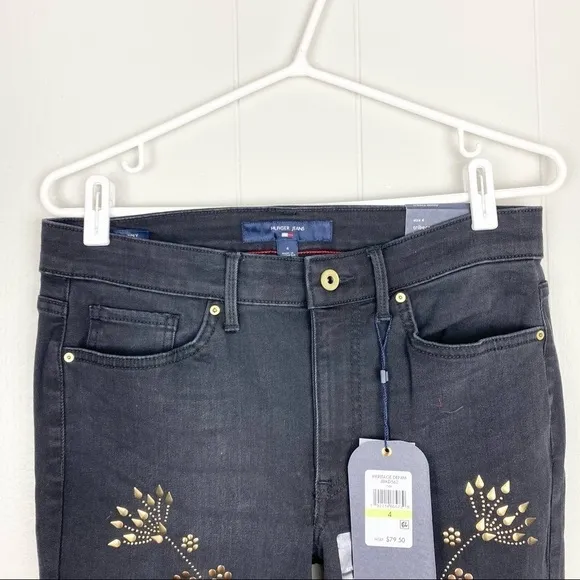 Tommy Hilfiger | Tribecca Skinny Studded Jeans