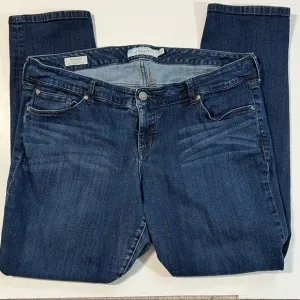 Torrid Denim Boyfriend Dark Wash Jeans Comfort Stretch Distressed Size 20T