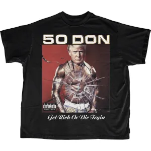 TRUMP 50 DON T-SHIRT (BLACK)