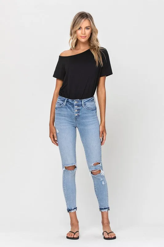 Turn' Heads Booty Lifting Skinny Jeans