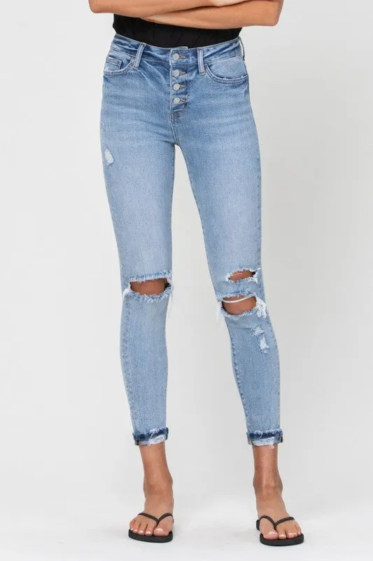 Turn' Heads Booty Lifting Skinny Jeans