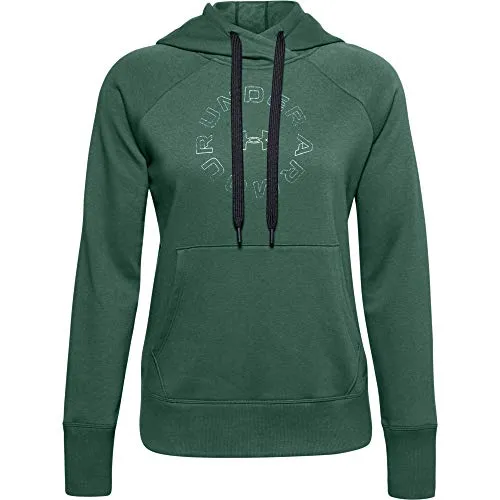 Under Armour Women's Green Metallic Hoodie (X-Large)
