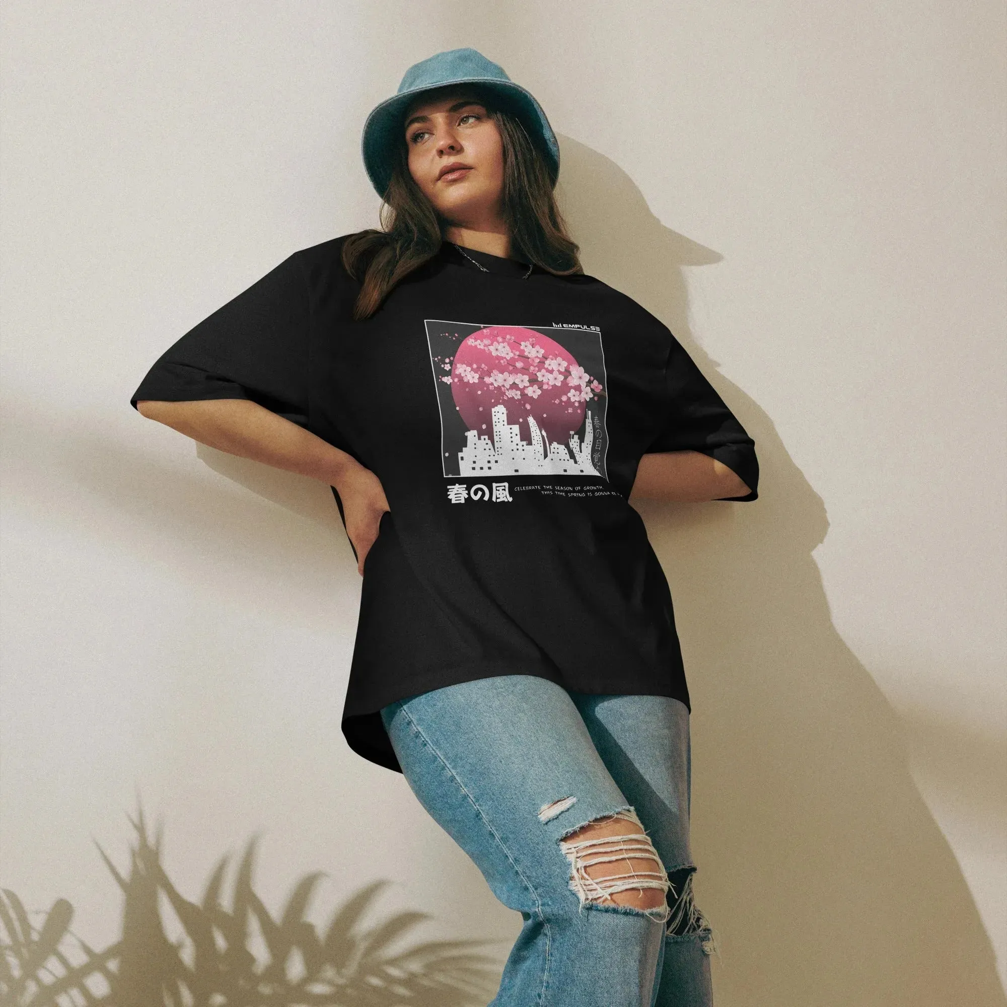 Urban Streets - Sakura Dream Oversized Tshirt