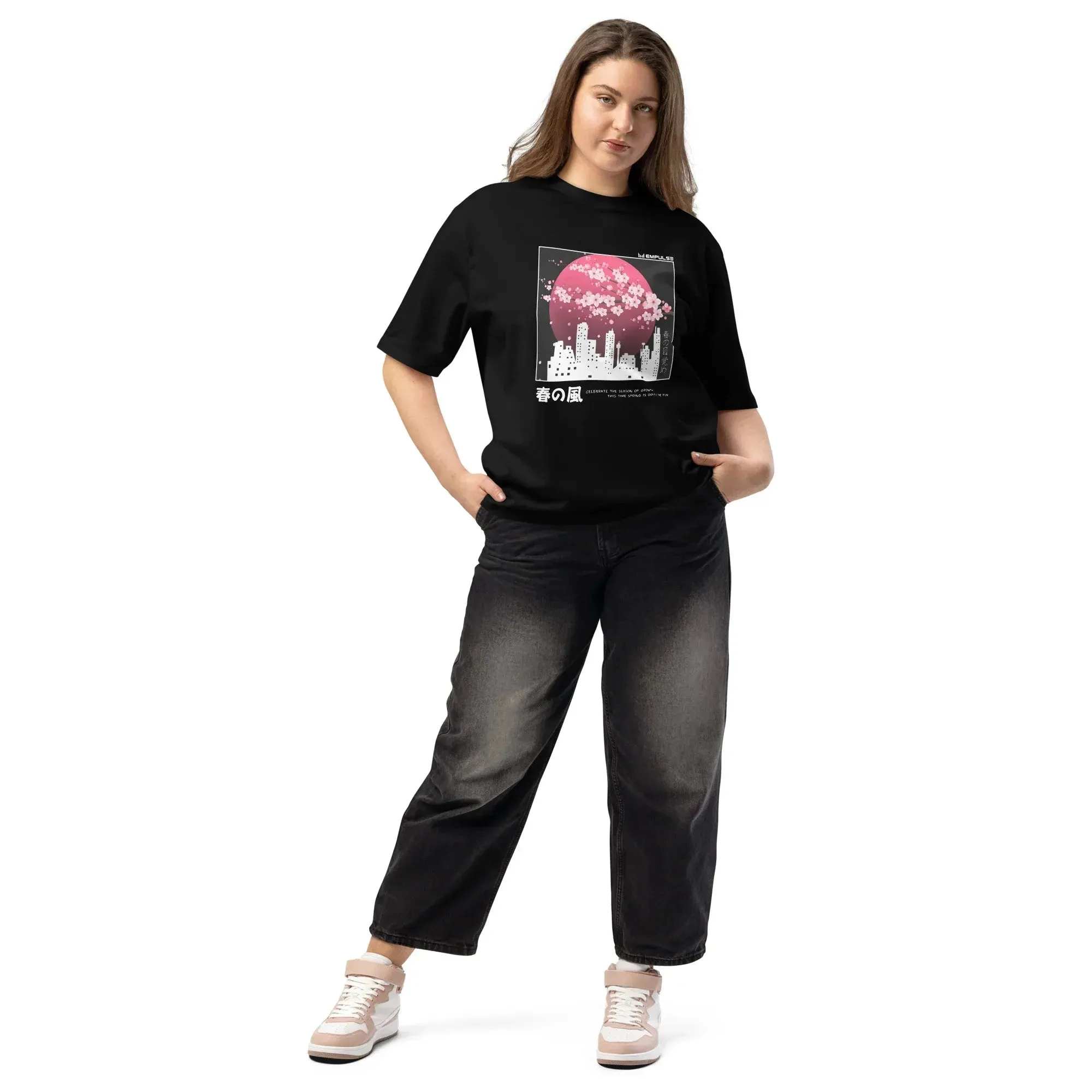Urban Streets - Sakura Dream Oversized Tshirt