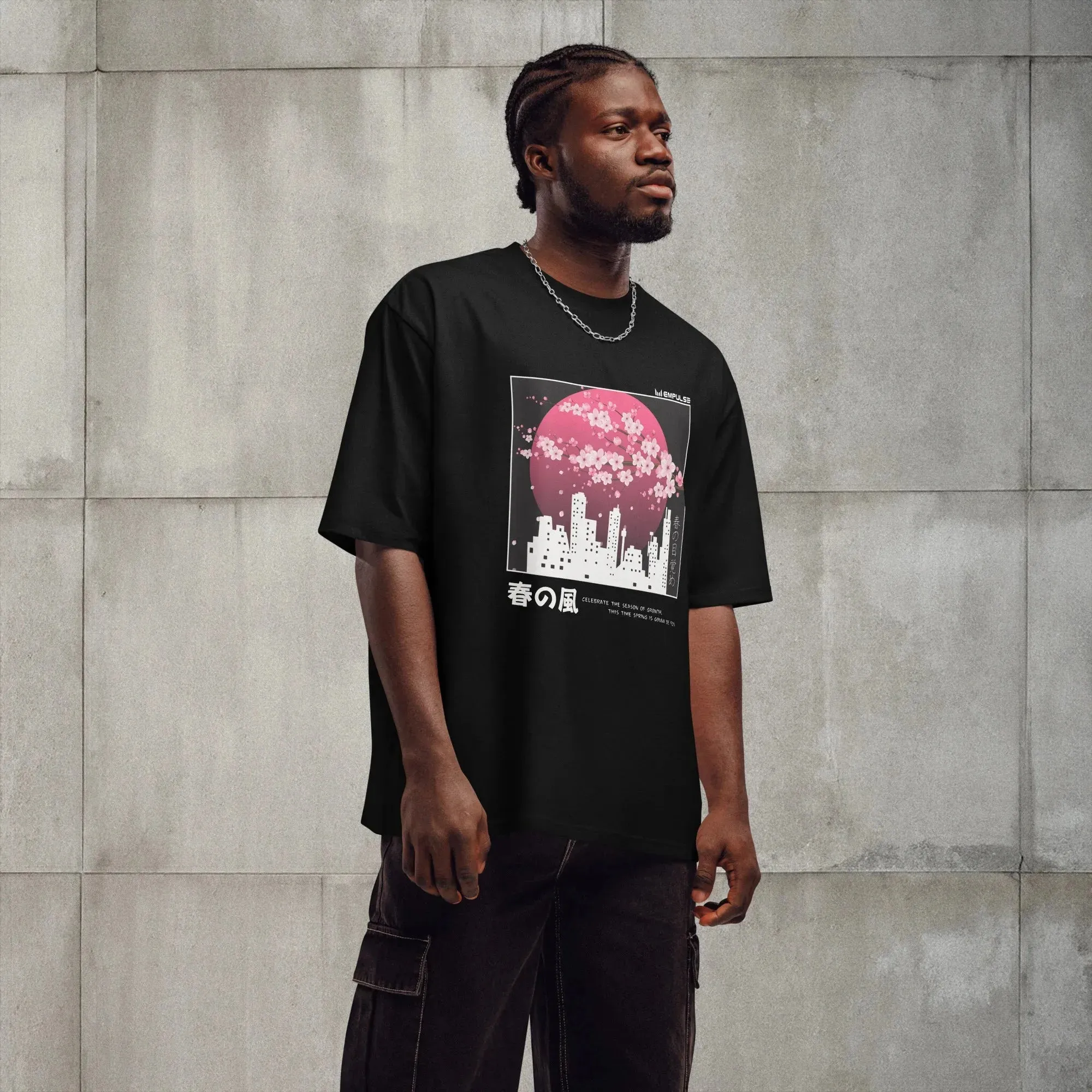 Urban Streets - Sakura Dream Oversized Tshirt