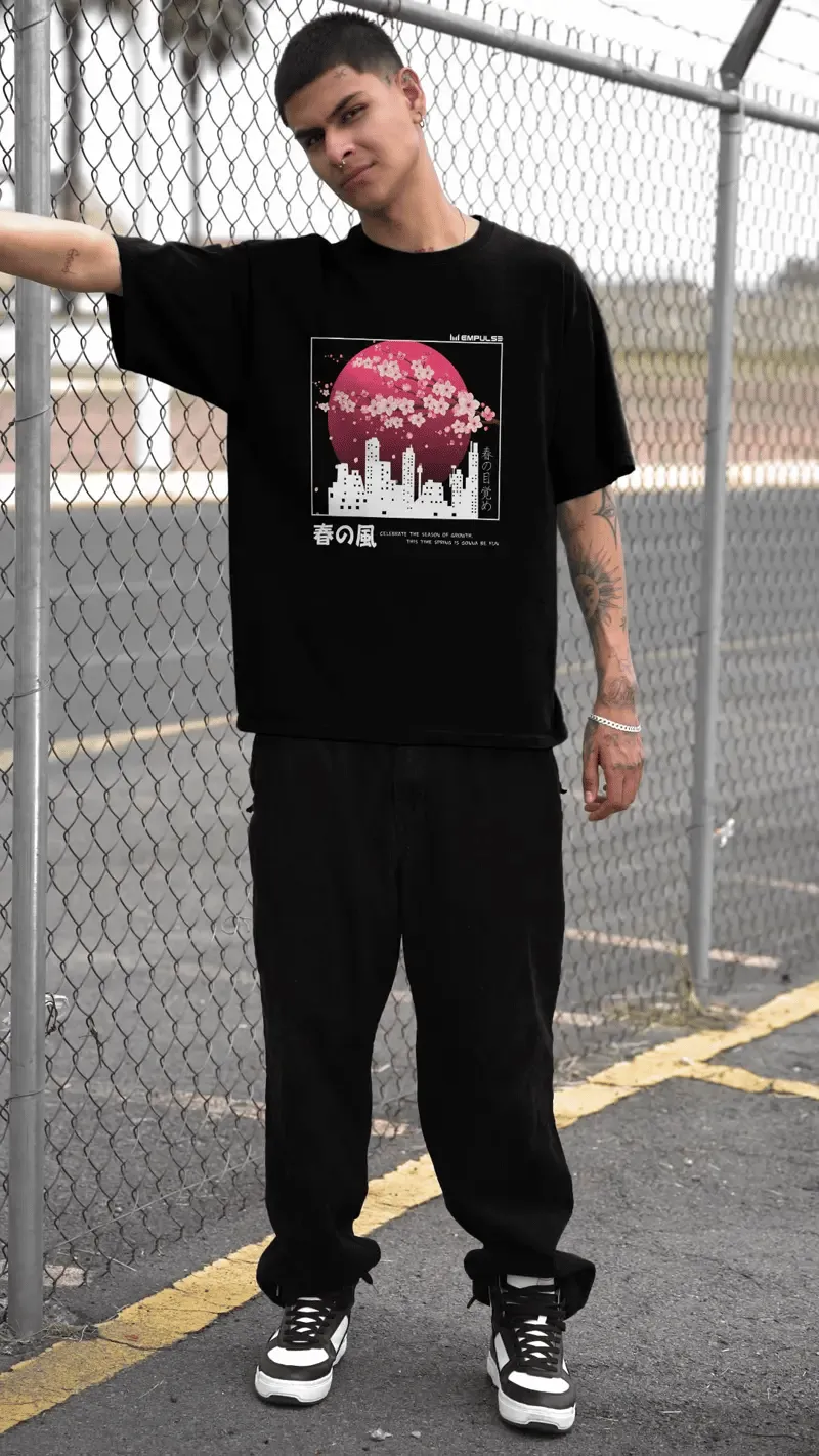 Urban Streets - Sakura Dream Oversized Tshirt