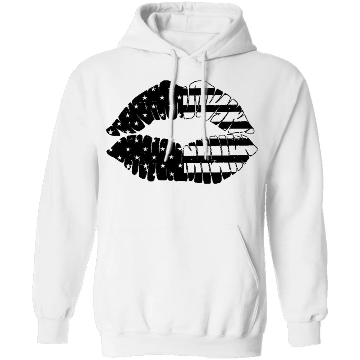 Us Flag Lips T-Shirt