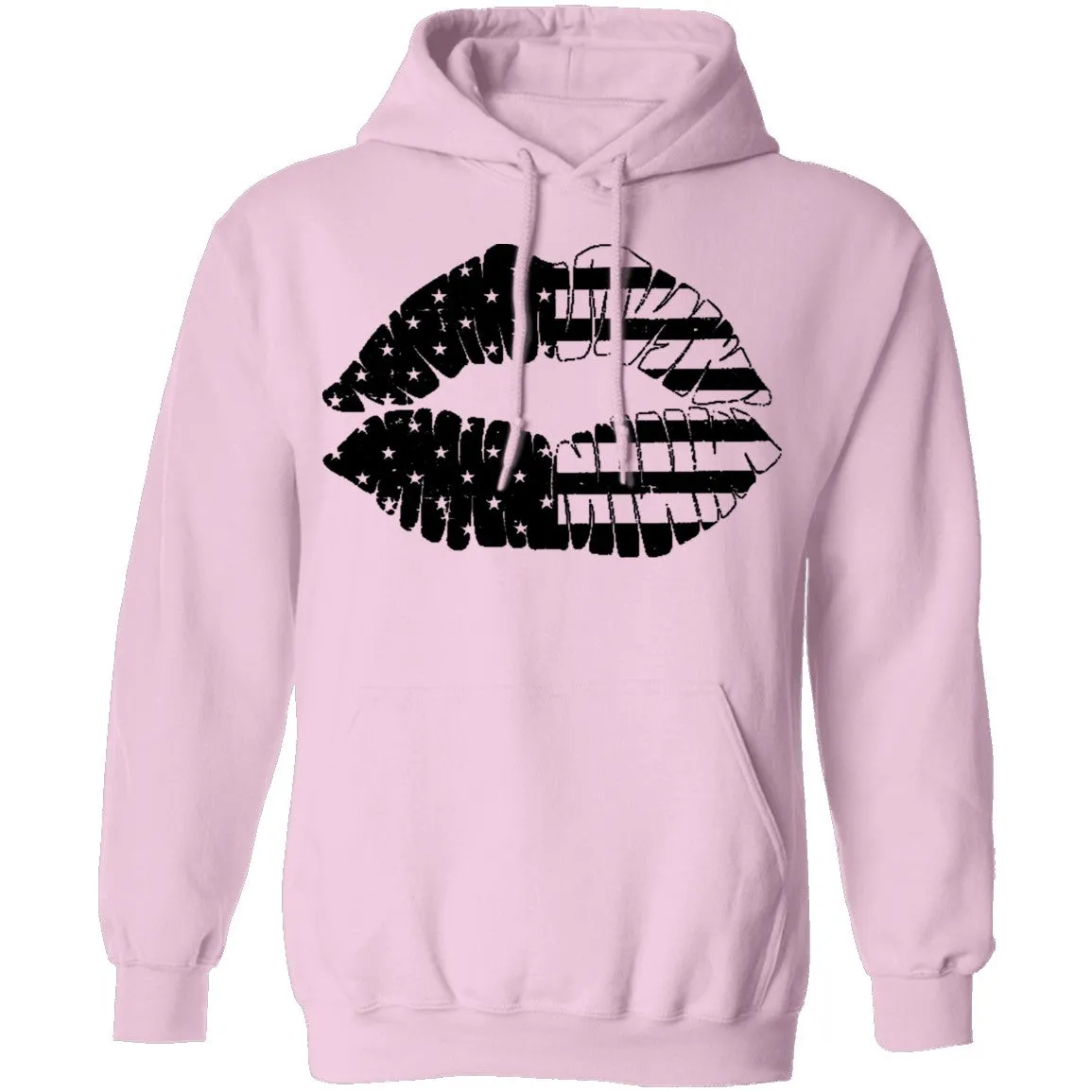 Us Flag Lips T-Shirt