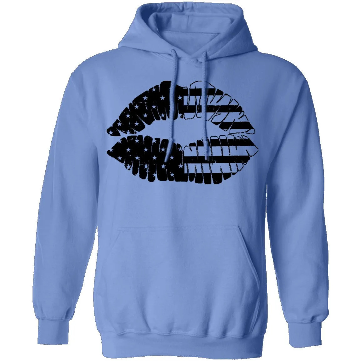 Us Flag Lips T-Shirt