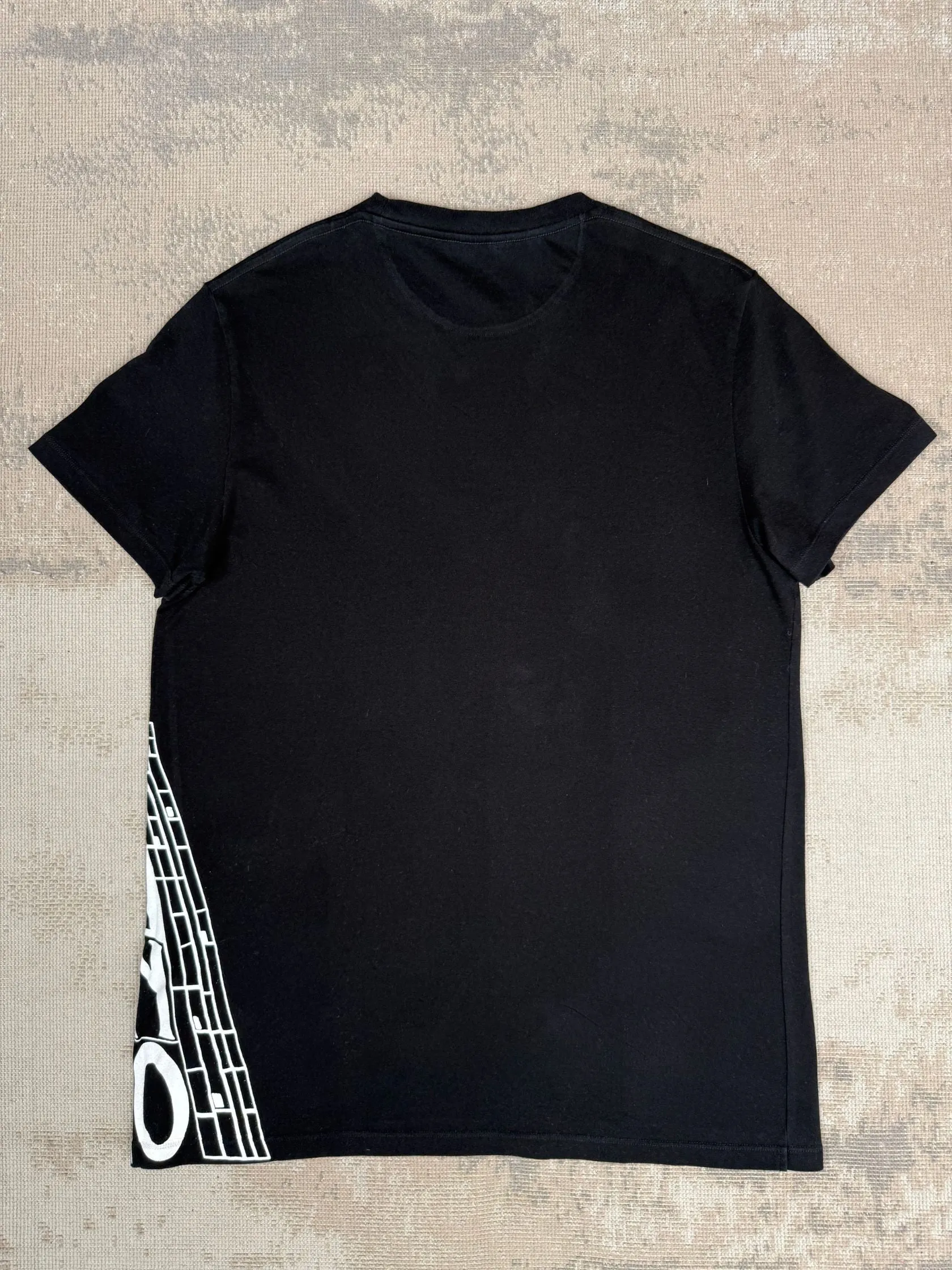 Valentino Graphic Tower Logo T-Shirt - Black