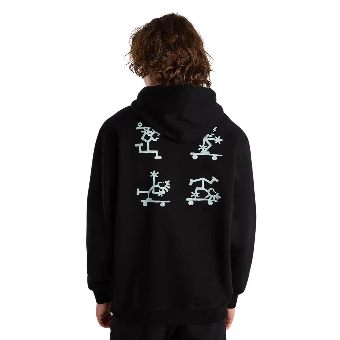 Vans Nimi Sk8 Loose Pullover Hoodie - Black