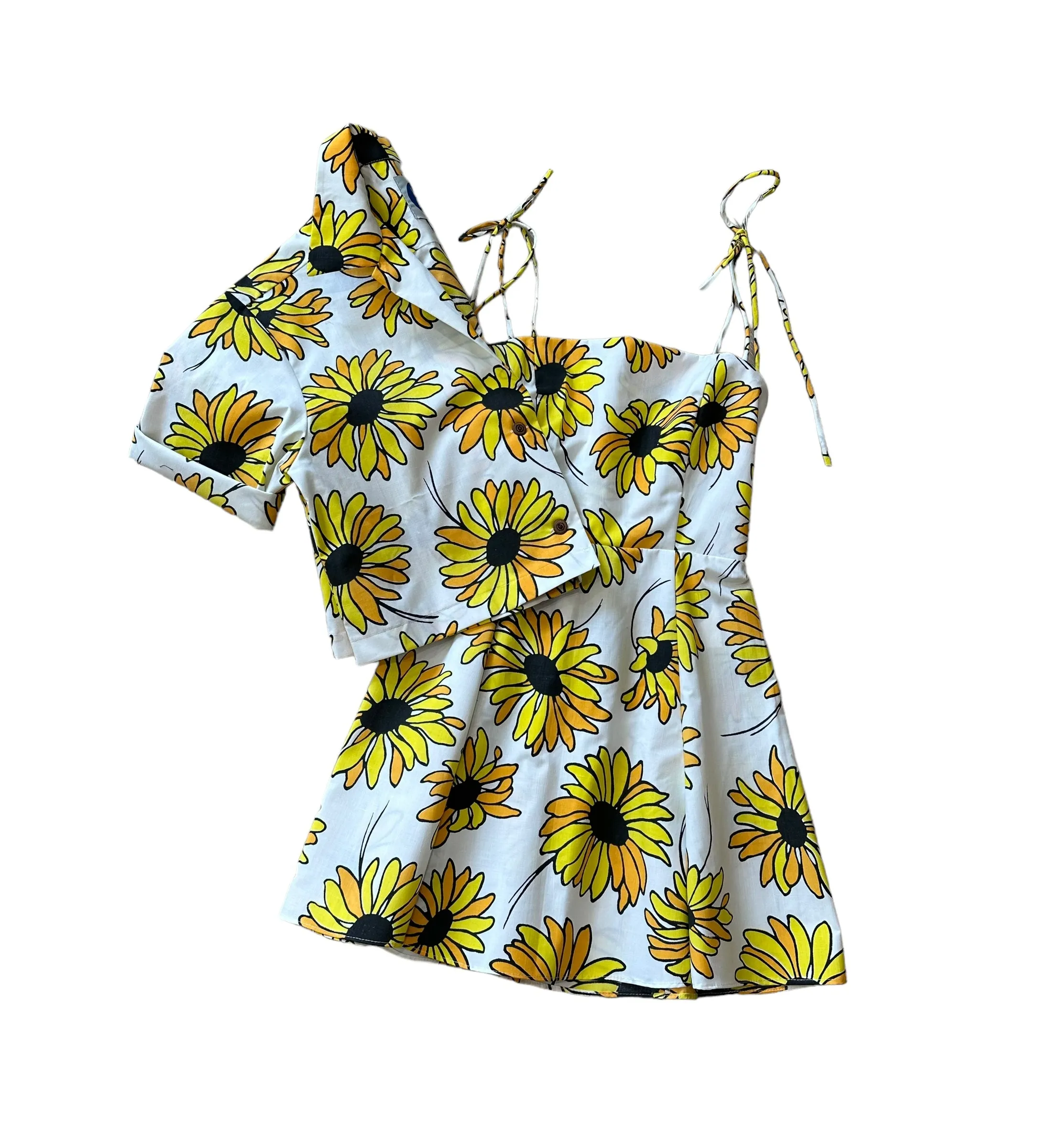 Venice Hawaiian shirt in Dancing Daisies