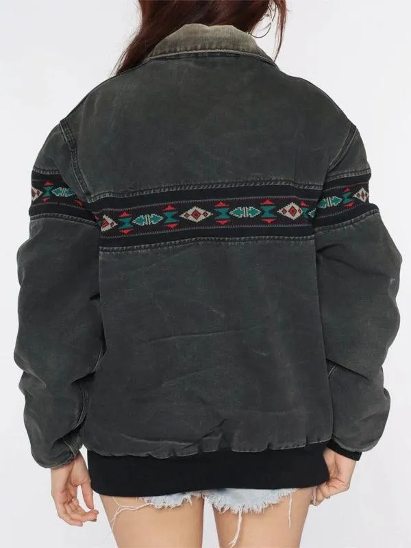 Vintage Carhartt Aztec Jacket