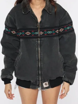 Vintage Carhartt Aztec Jacket
