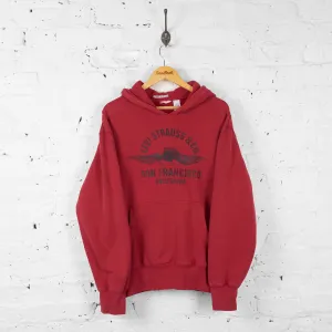 Vintage Levi's Hoodie - Red - M