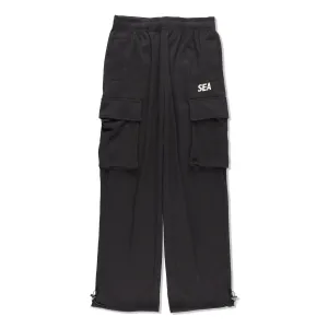 Waffle Cargo Pant Black WDS-O-ESS-24-Q3-WAF-04